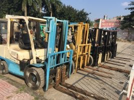 Cho thuê xe nâng hàng tại Hà Nội